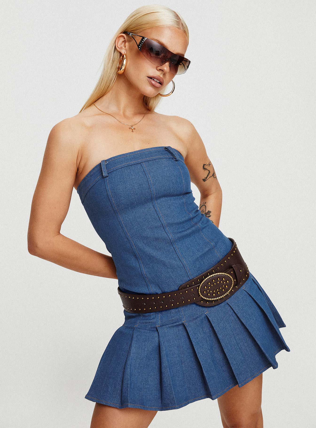 Princess polly shop denim dress