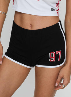 SDSU Old School Mini Short Black