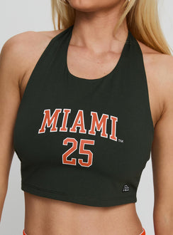 Miami Tailgate Tank Top Green