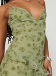 Teffoli Maxi Dress Green