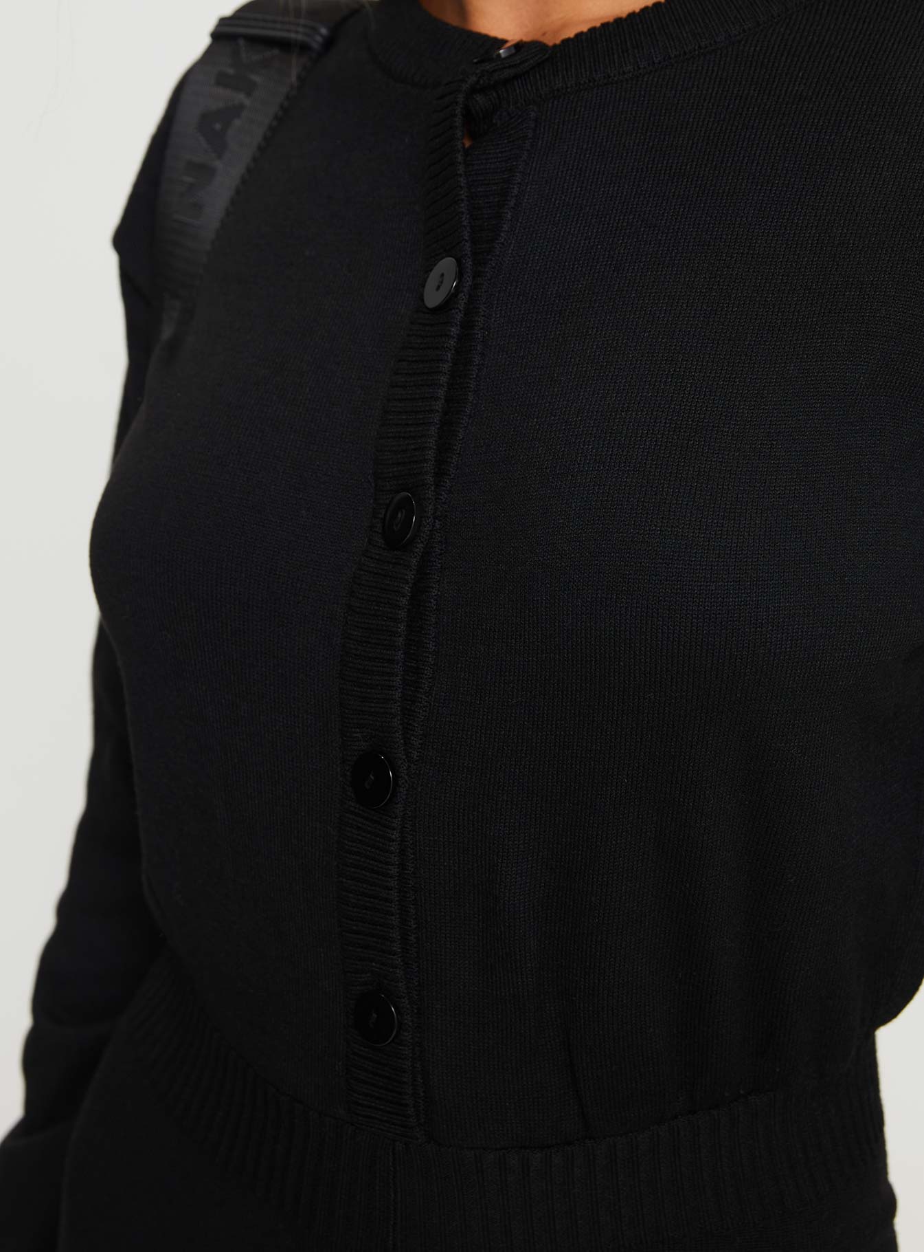 Palmera Long Sleeve Romper Black