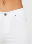 product Princess Polly Meet Me Capri Pants White 