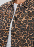 Carmela Jacket Leopard