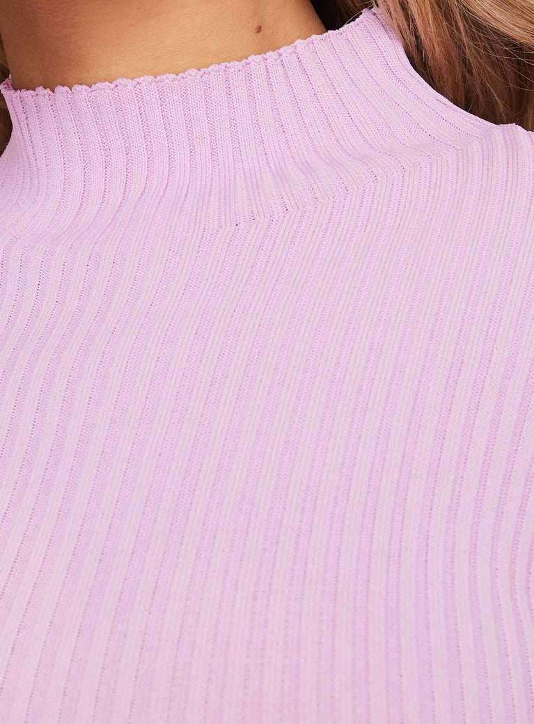 Bellimo Long Sleeve Mini Dress Pink