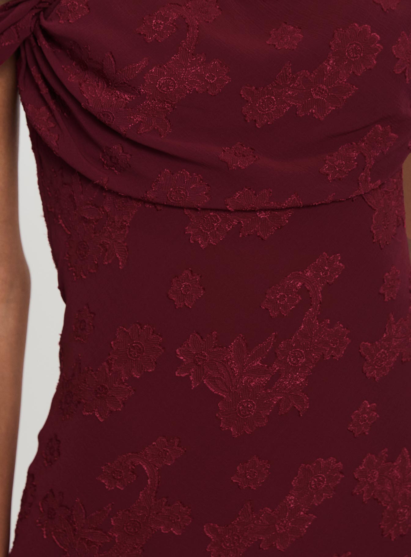 Azura Off The Shoulder Maxi Dress | Burgundy | Womens | Princess Polly Azura Off The Shoulder Maxi Dress | Burgundy | Womens | Princess Polly