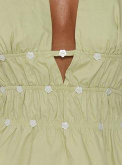 Movies End Halter Top Sage