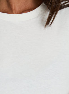 Tarrah Classic Fit Tee White
