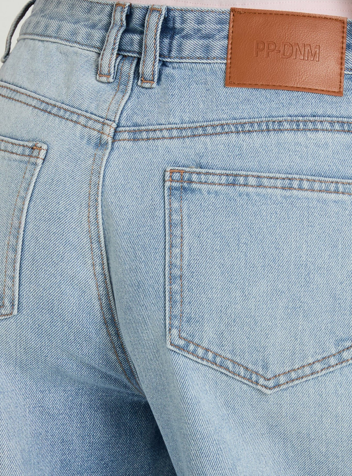 Presenting Lokura Low Rise Super Baggy Jeans Vintage Mid Blue Wash womens-jeans product Princess Polly