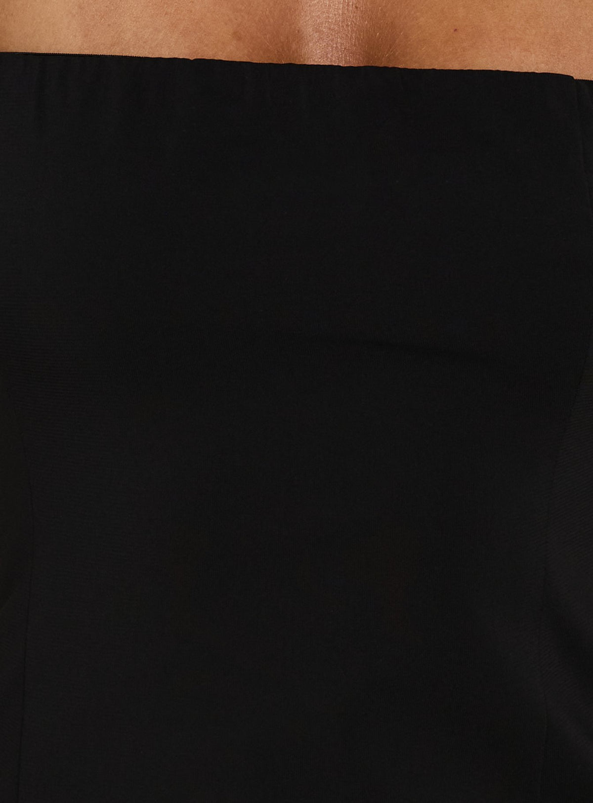 Odela Strapless Drop Waist Maxi Dress Black