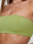 End Goal Active Bandeau Top Green