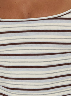 Elzie Knit Cami Tank Multi Stripe
