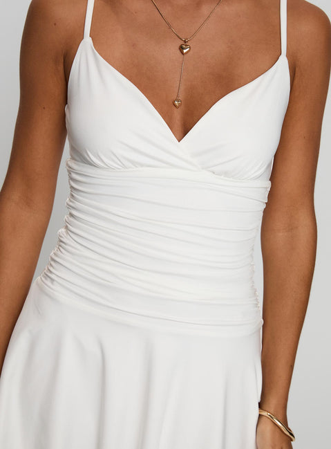 Andersson Mini Dress | White | Womens Andersson Mini Dress | White | Womens