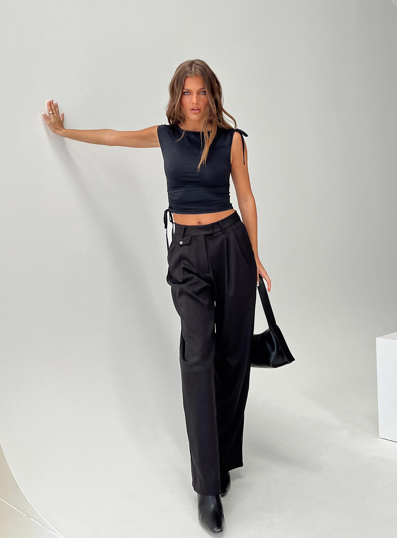 product Princess Polly High Waisted Pants High Waisted Pants High Waisted Pants High Waisted Pants  Lifton Pants Black