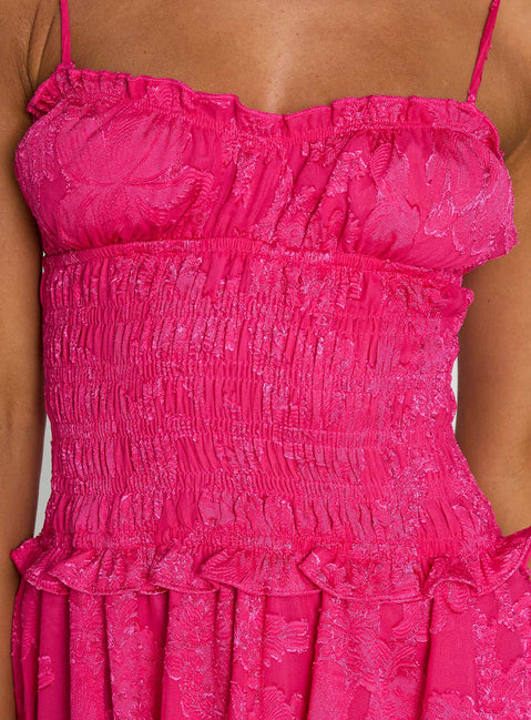 princess polly magenta dress Princess Polly + Walk The Line Maxi Dress Magenta