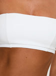 End Goal Active Bandeau Top White