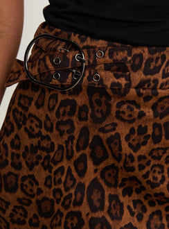 product Princess Polly Reason Why Mini Skirt Leopard Mini Skirts 