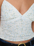 Fondar Top Multi Floral