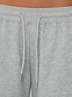 Nikko Longline Fleece Shorts Grey Marle