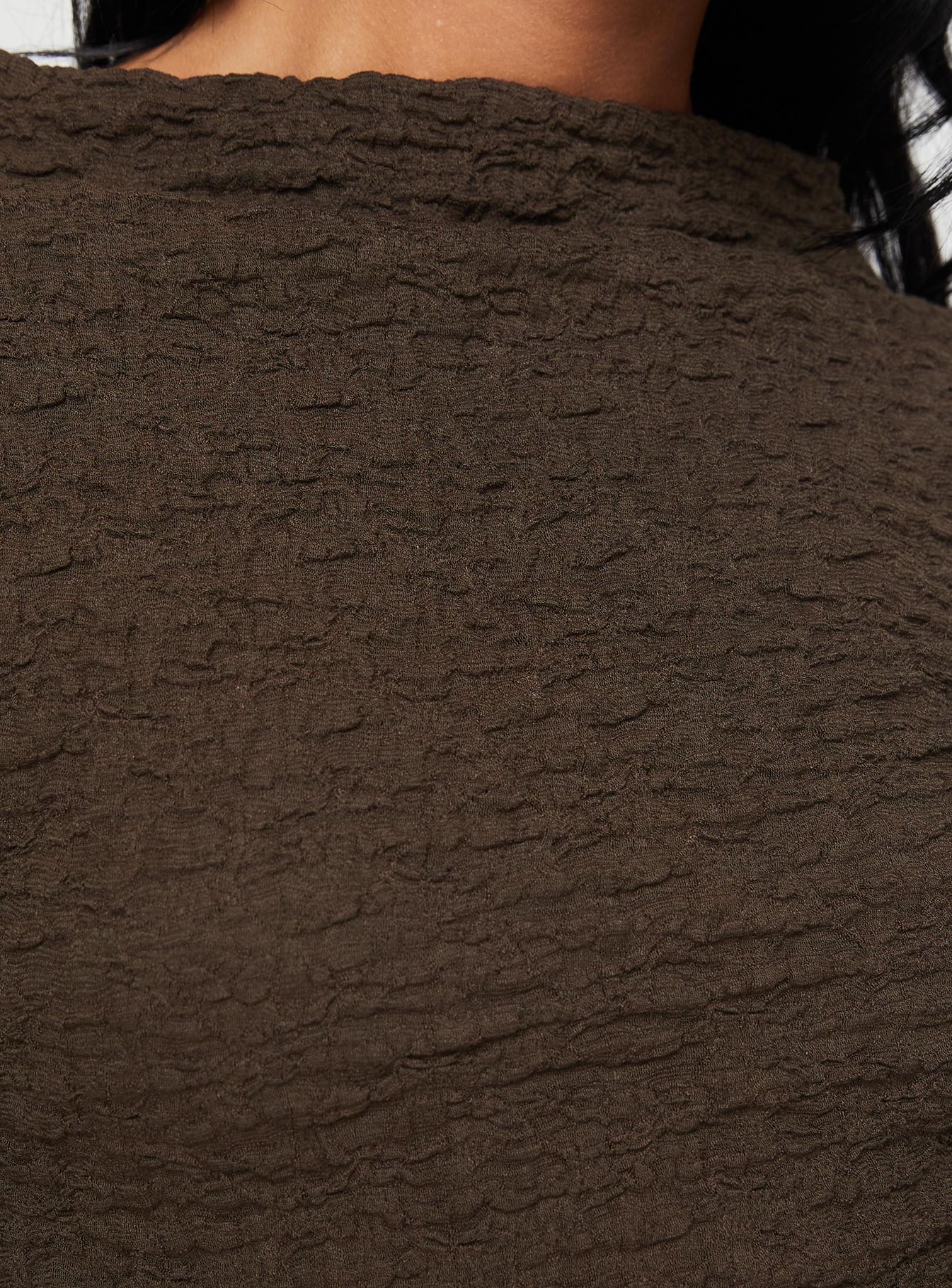 product Princess Polly Full Sleeves High Neck  Danvers Long Sleeve Top Brown