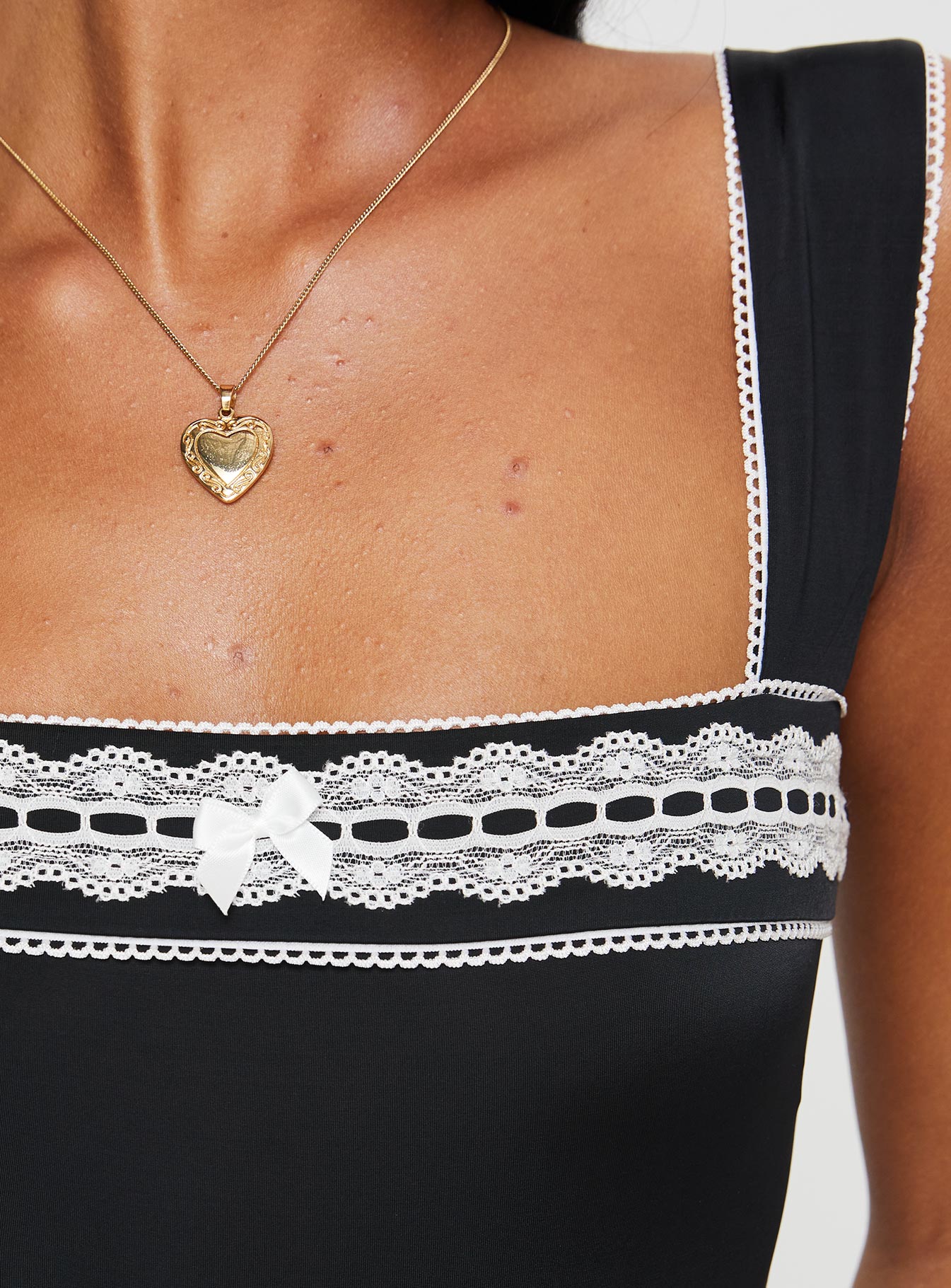 product Princess Polly Keating Bodysuit Black Sleeveless 