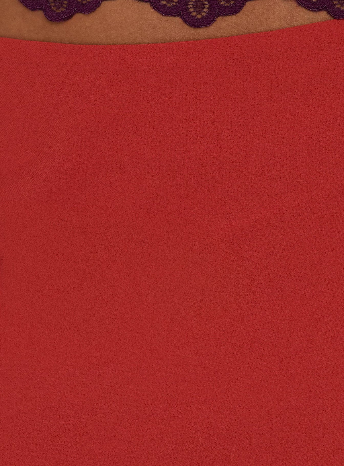 Anatola Midi Skirt Red