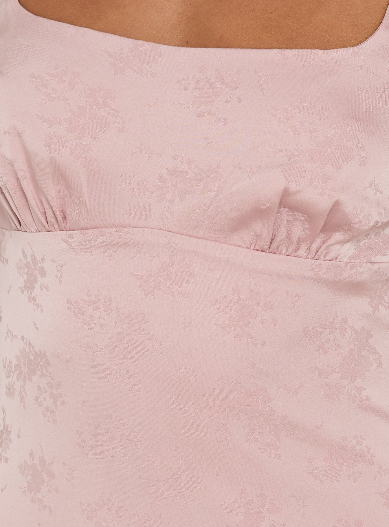 Neverending Satin Mini Dress Pink