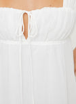 Mooney Mini Dress White