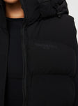 Dream Puff Technical Puffer Vest Black