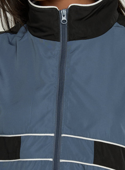Rhode Windbreaker Slate Blue