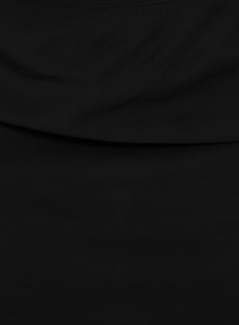 Shoreline Midi Skirt Noir
