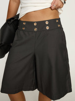 Teza Eyelet Jorts Grey