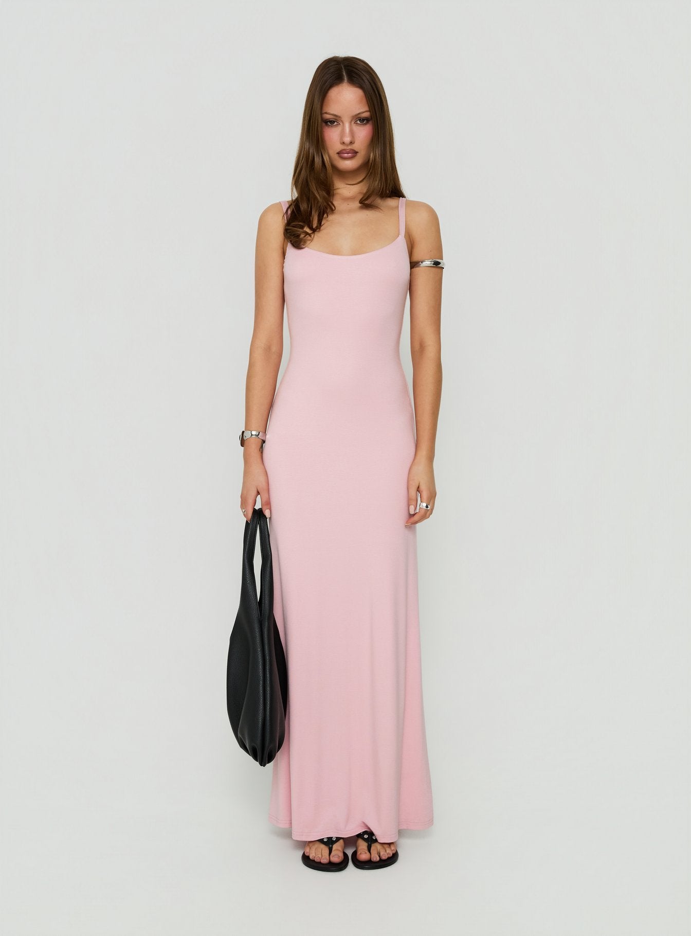 Elecia Scoop Maxi Dress Marshmallow Pink
