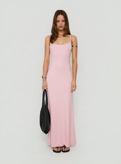 Elecia Scoop Maxi Dress Marshmallow Pink