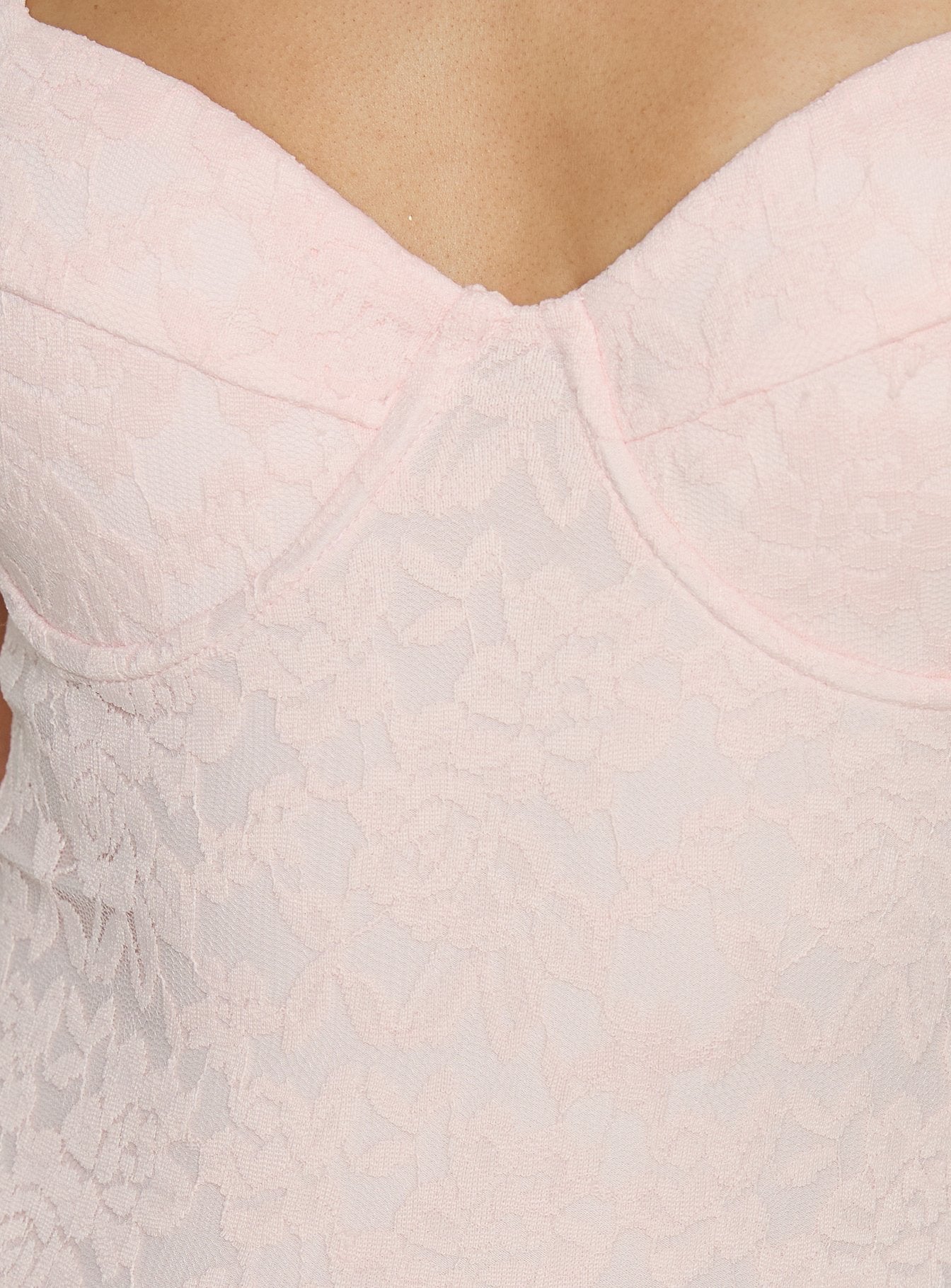 product Princess Polly Laryna Lace Bodysuit Pink Sleeveless 