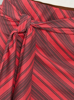 product Princess Polly Lindsy Tie Side Mini Skirt Red Multi Mini Skirts 