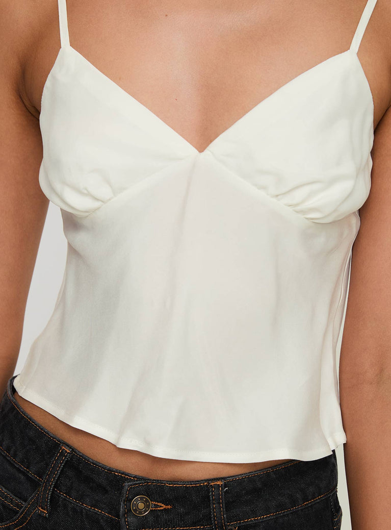 LEXA BANDAGE CROPPED TOP 