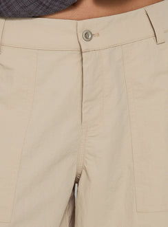 Relaxer 3/4 Cargo Pants Beige