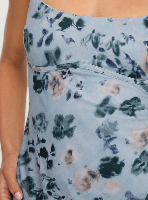 princess polly ravia maxi dress Ravia Maxi Dress Blue / Floral