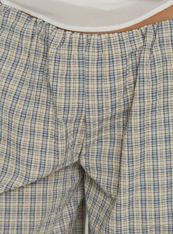 Lunea Concealed Waistband Pants Multi Check