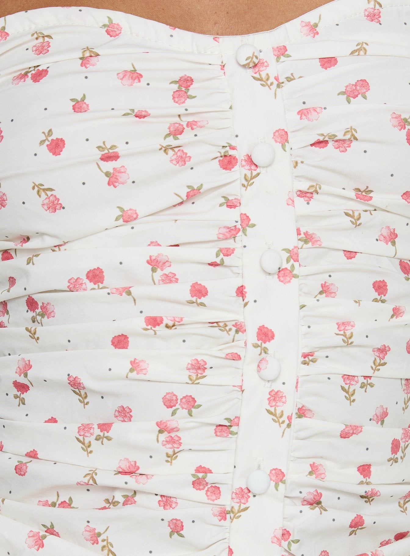 Meeley Halter Mini Dress Floral