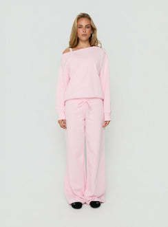 Dodie Wide Leg Pants Pink