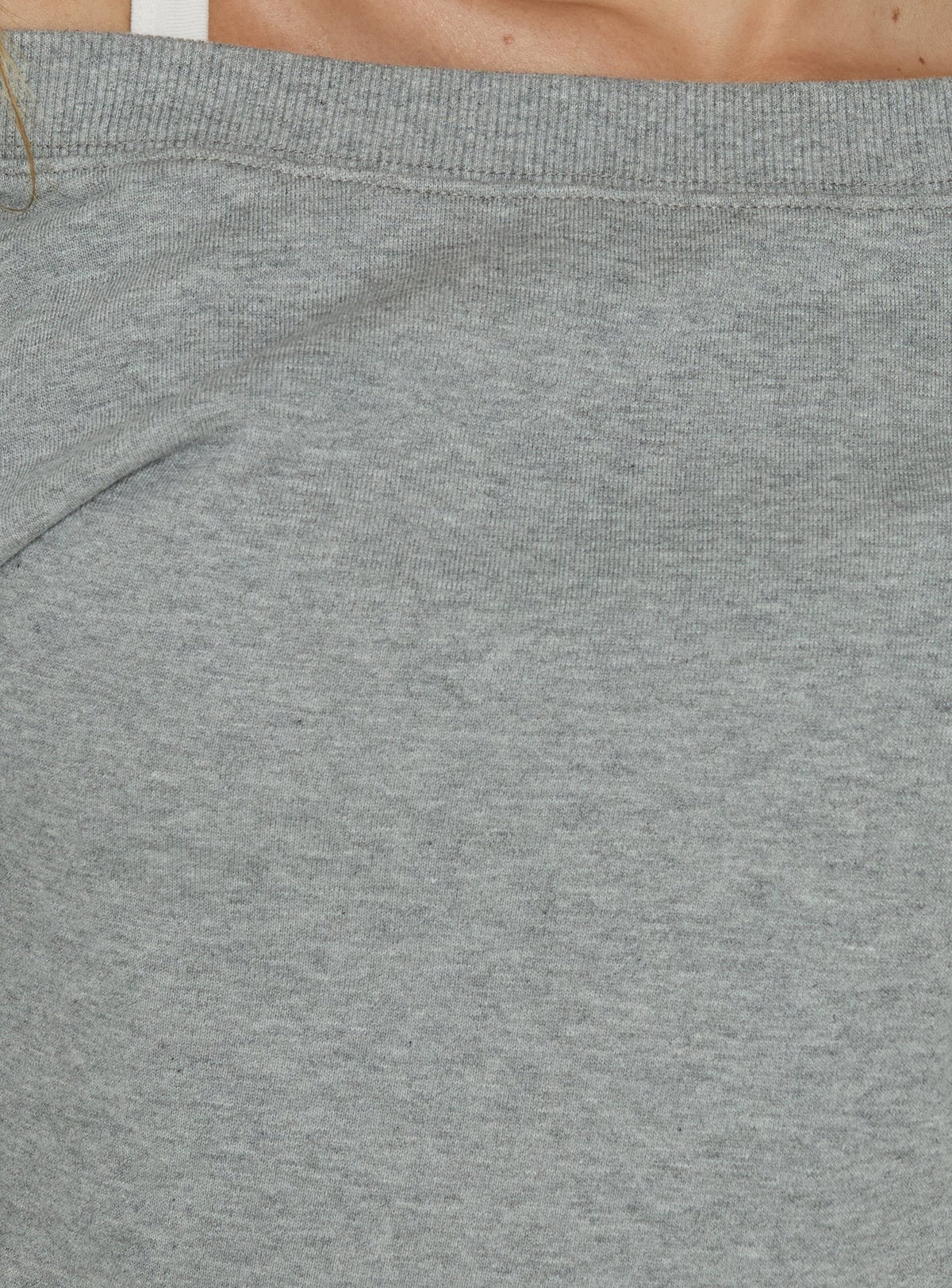 Displaying the Wellness Off The Shoulder Jumper Dark Grey Marle womens-jumpers featuring long length and boat neckline Princess Polly
