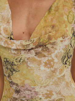 Daisybelle Halter Mini Dress Multi