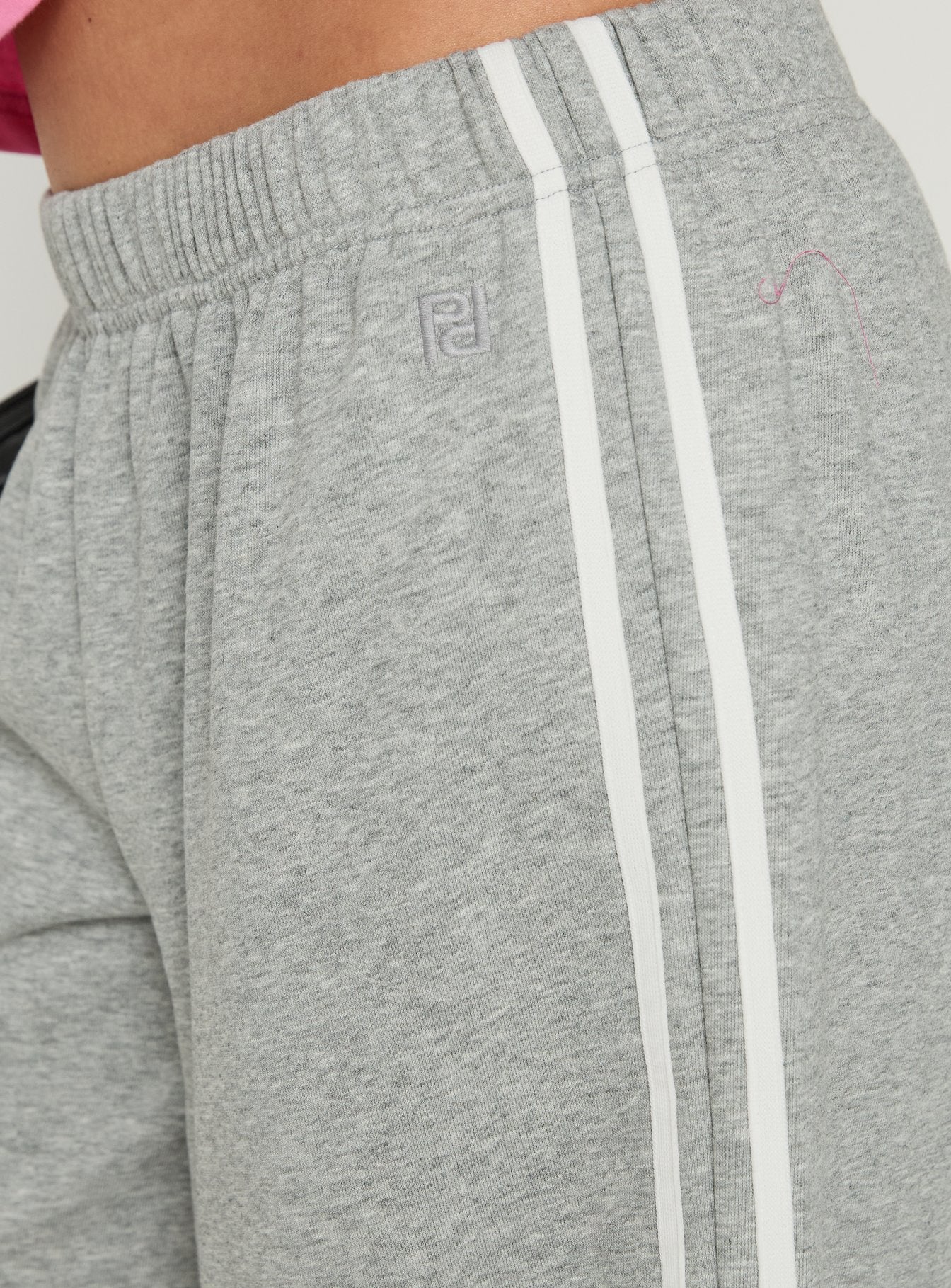 Sayllor Longline Sweat Shorts Grey Marle