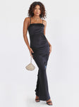 product Princess Polly High Neck  Brianne Maxi Dress Black