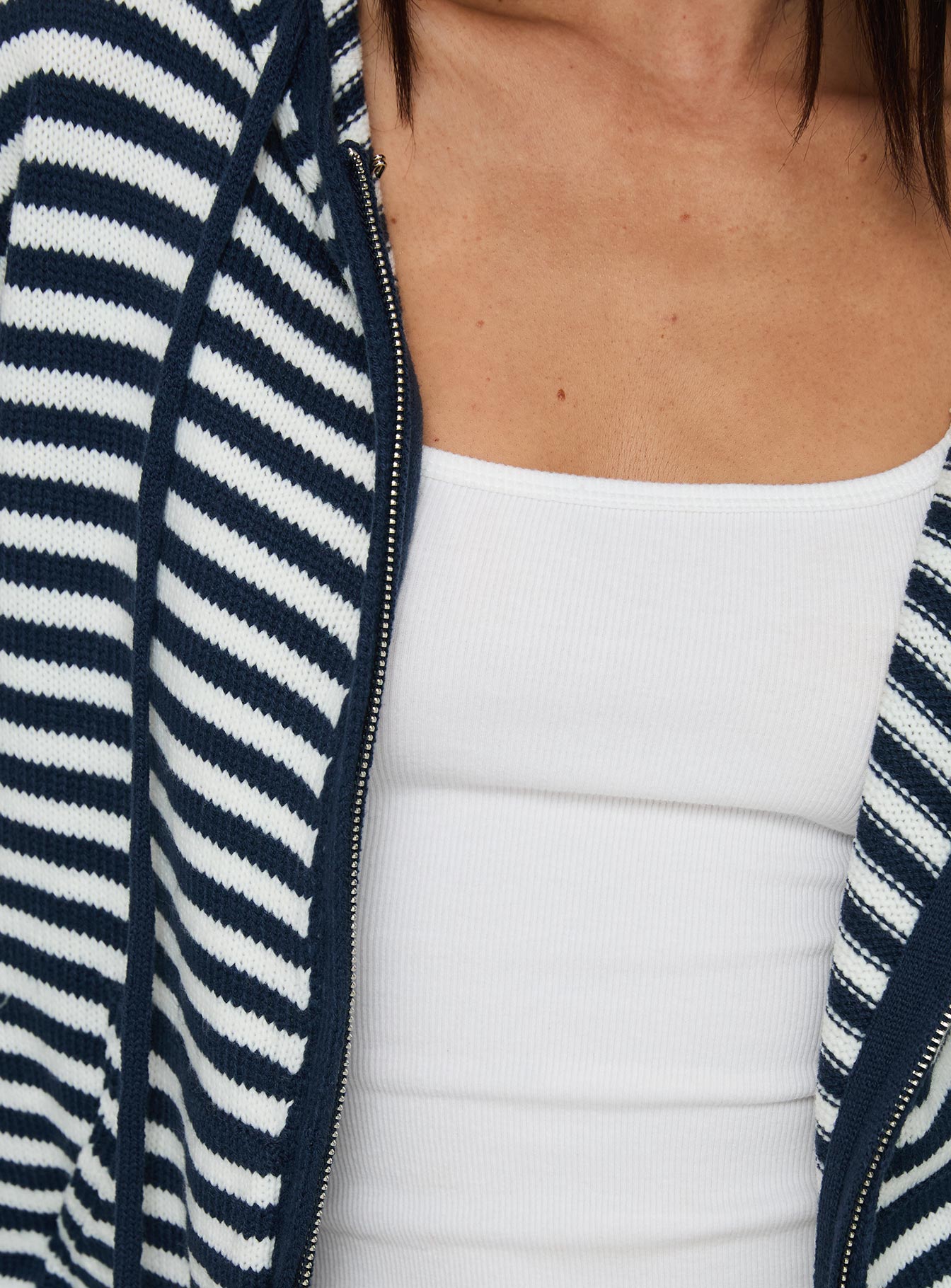 product Princess Polly Brienna Zip Jacket Navy Long 