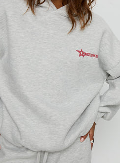 product Princess Polly Princess Polly Stargirl Hoodie Grey Marle 