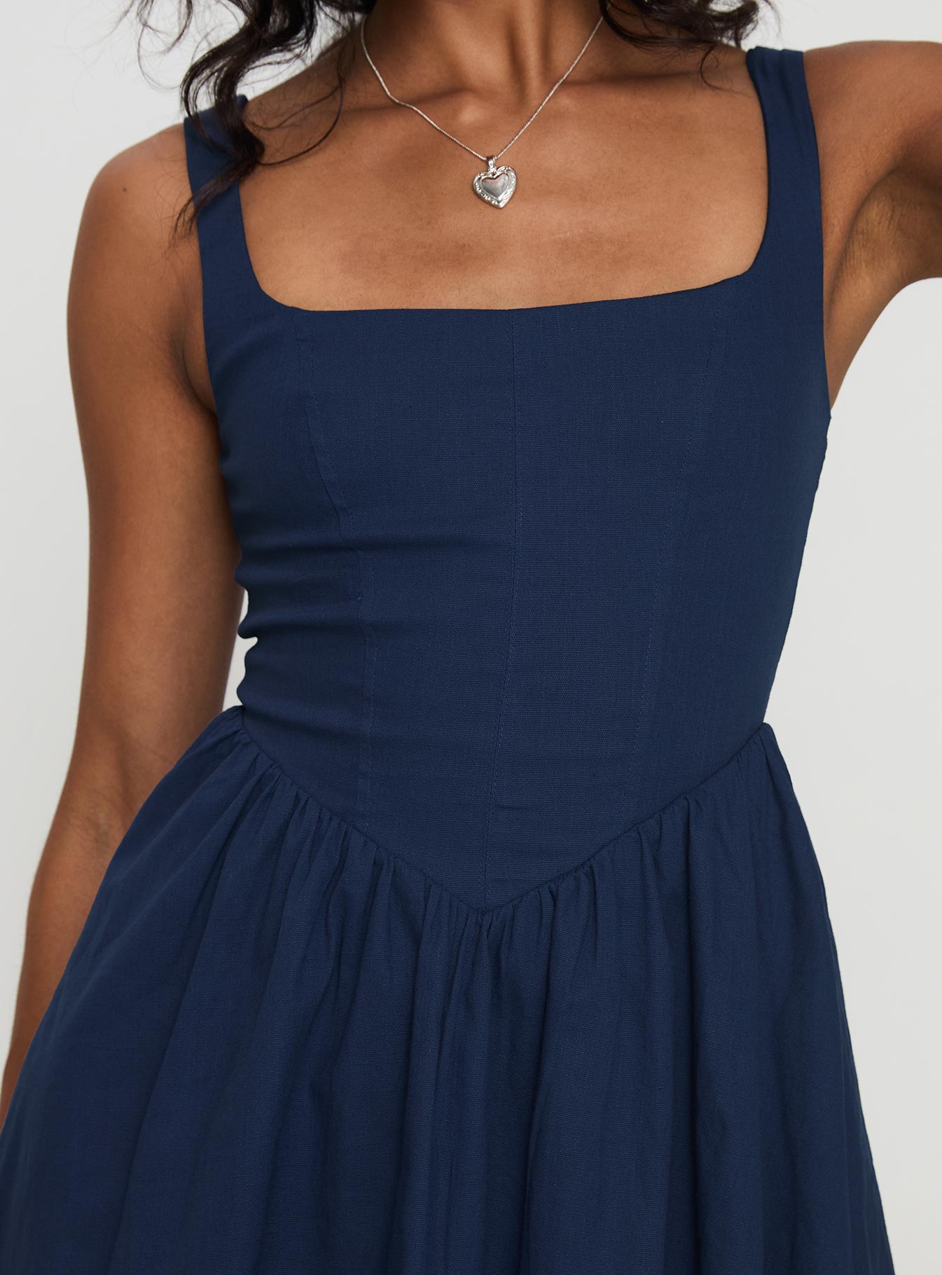 Martie Mini Dress Navy | Princess Polly Martie Mini Dress Navy | Princess Polly