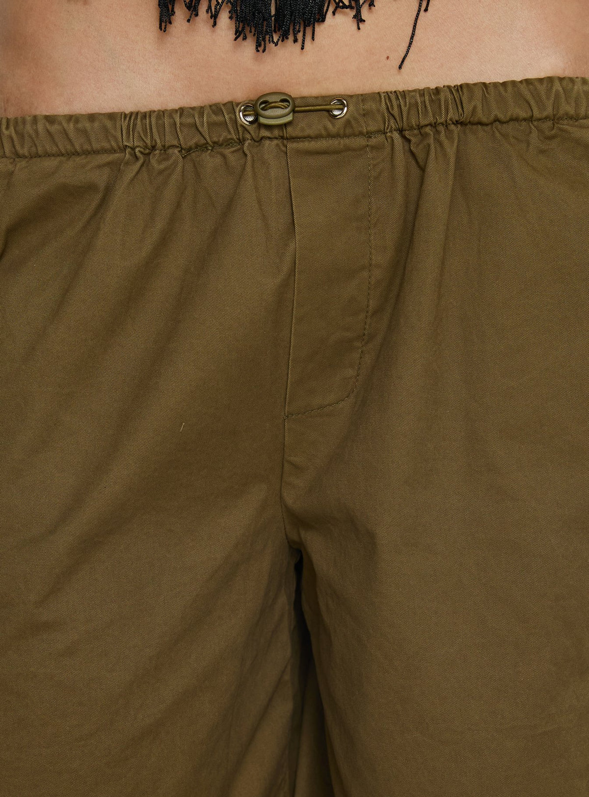 Allyza Baggy Cargo Shorts Olive Petite