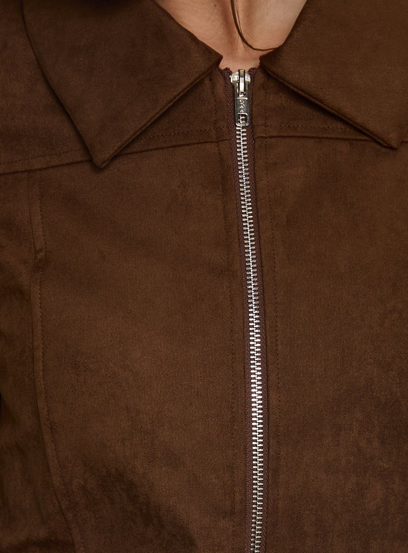 Dakohda Fringe Jacket Chocolate Brown